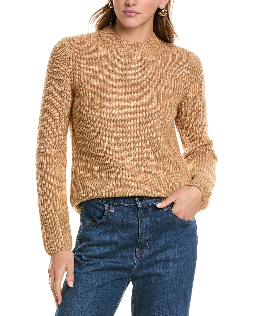 Shaker Rib Wool & Alpaca-Blend Sweater