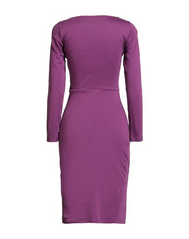 Woman Midi dress Mauve Size S Cotton