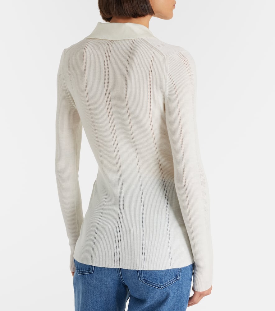 Sophia wool polo sweater