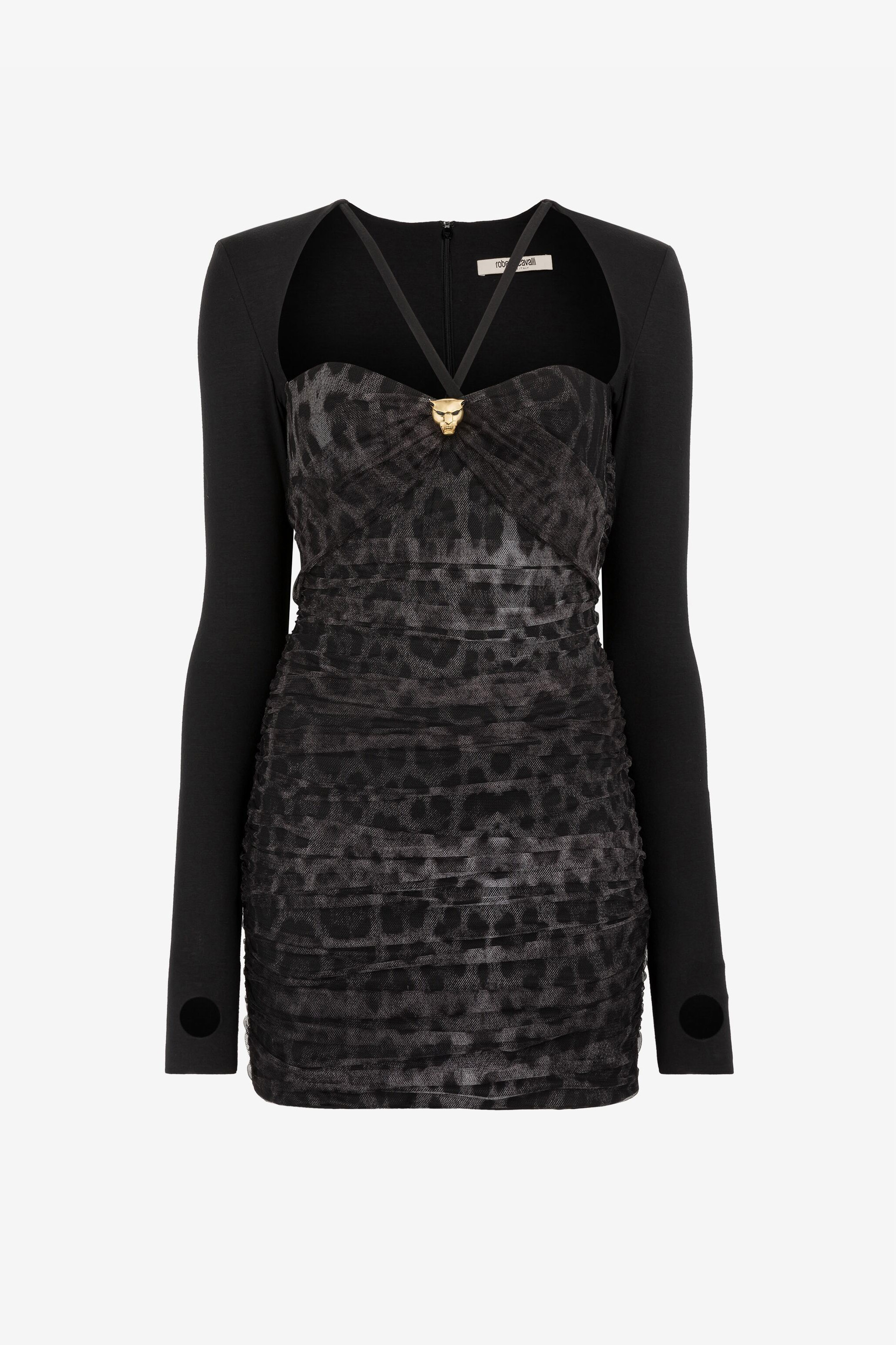 Leopard-print Dress
