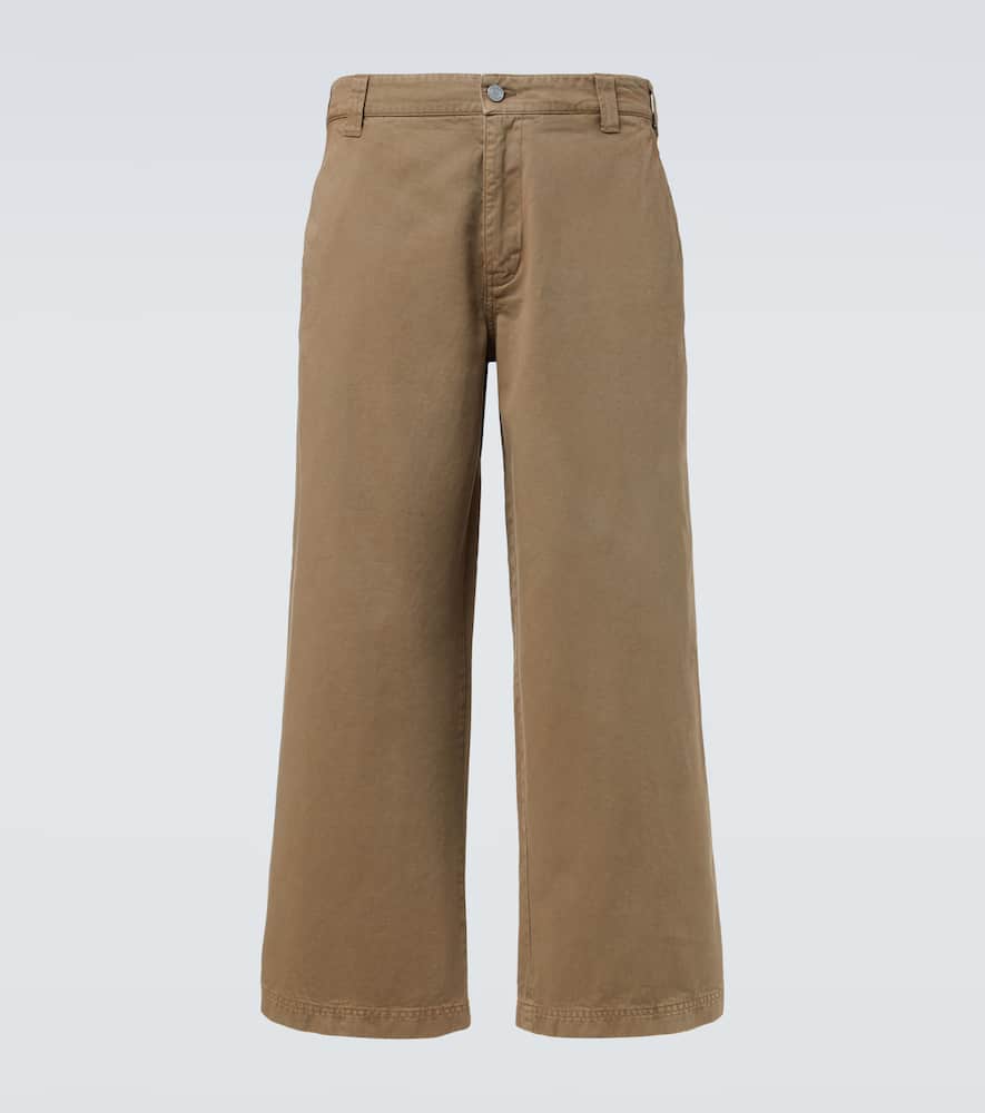 High-rise wide-leg jeans