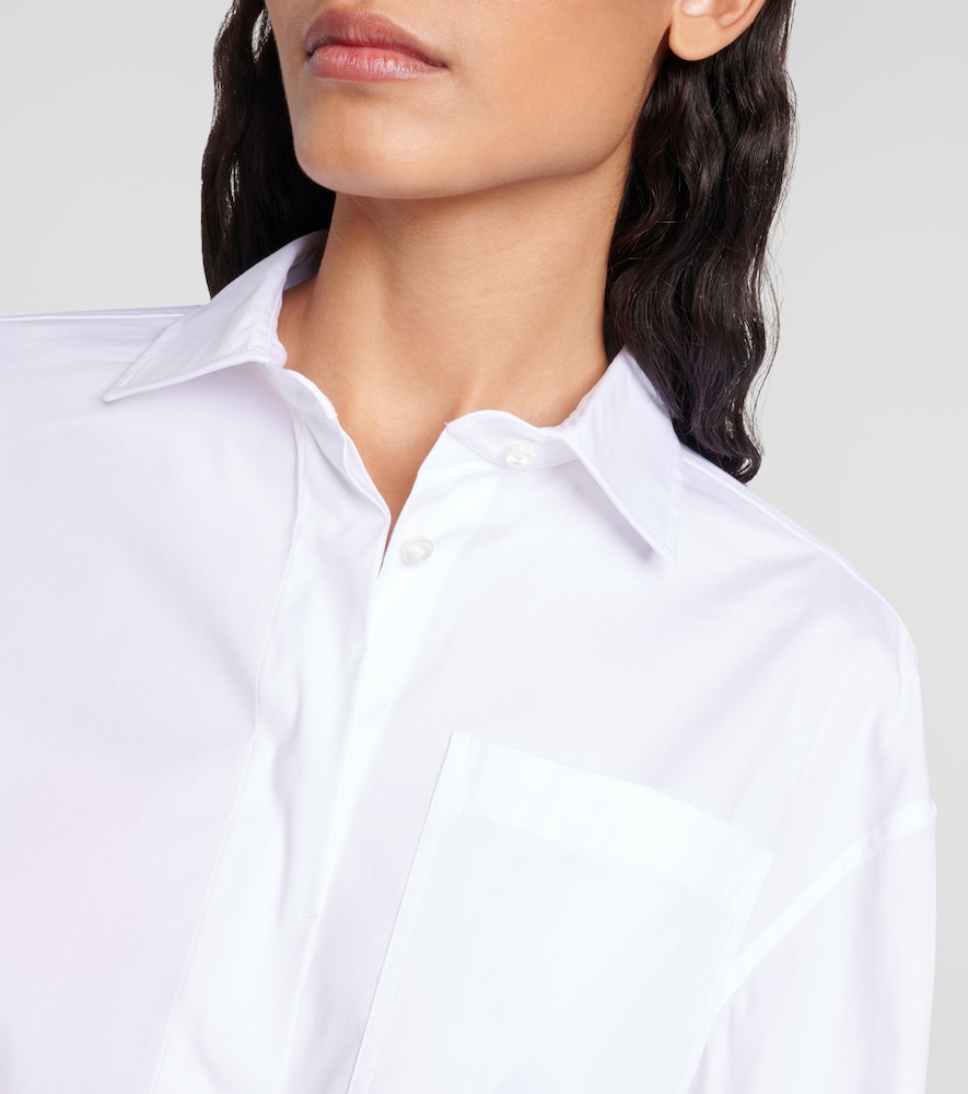 Cotton-blend shirt