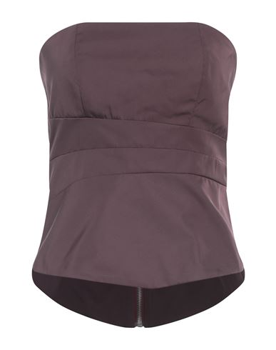 Virna Drò Woman Top Plum Size 10 Polyester