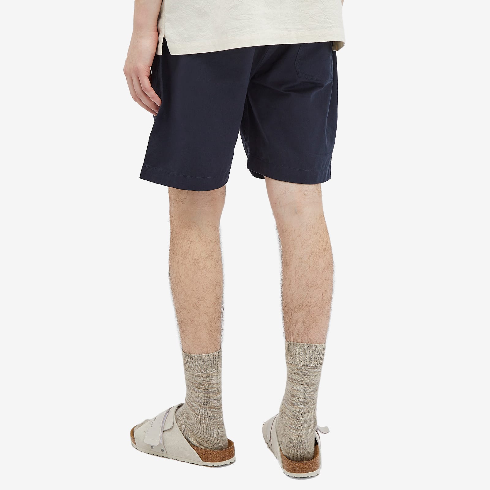 Men's Beach Shorts in Navy, Size Large