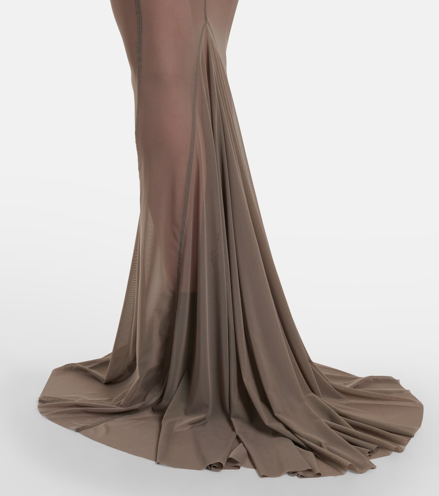 Temple tulle gown