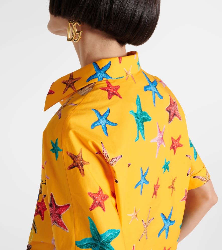 Capri printed cotton shirt