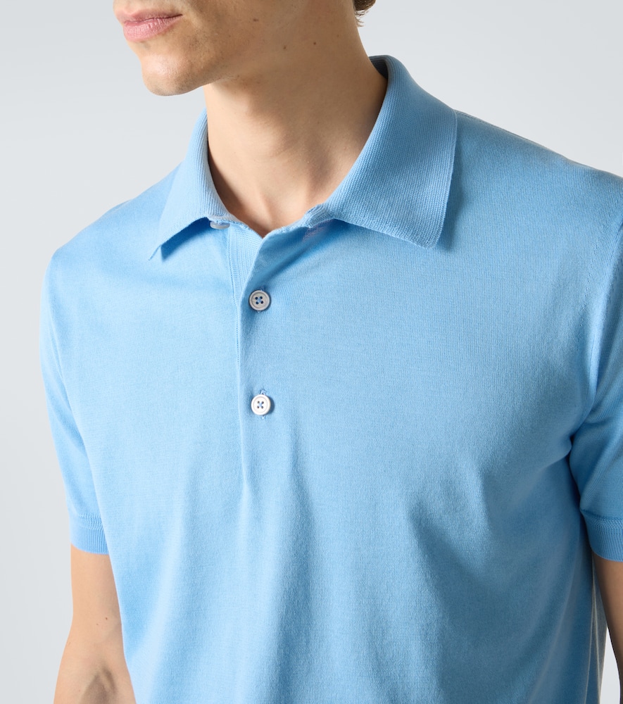 Cotton polo shirt