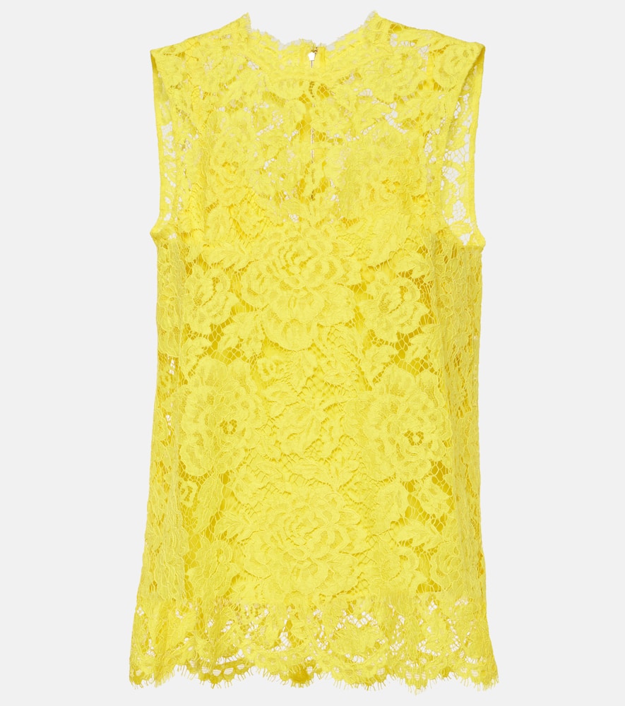 Floral lace top