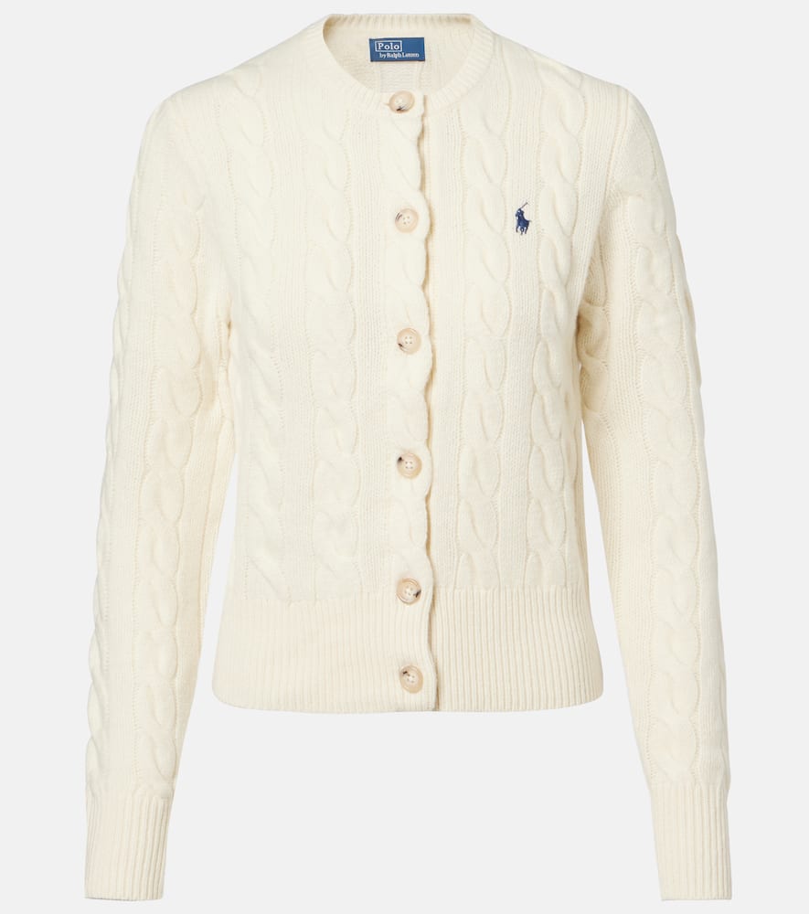 Wool and cashmere cardigan