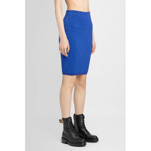 Skirt Women colour Blue