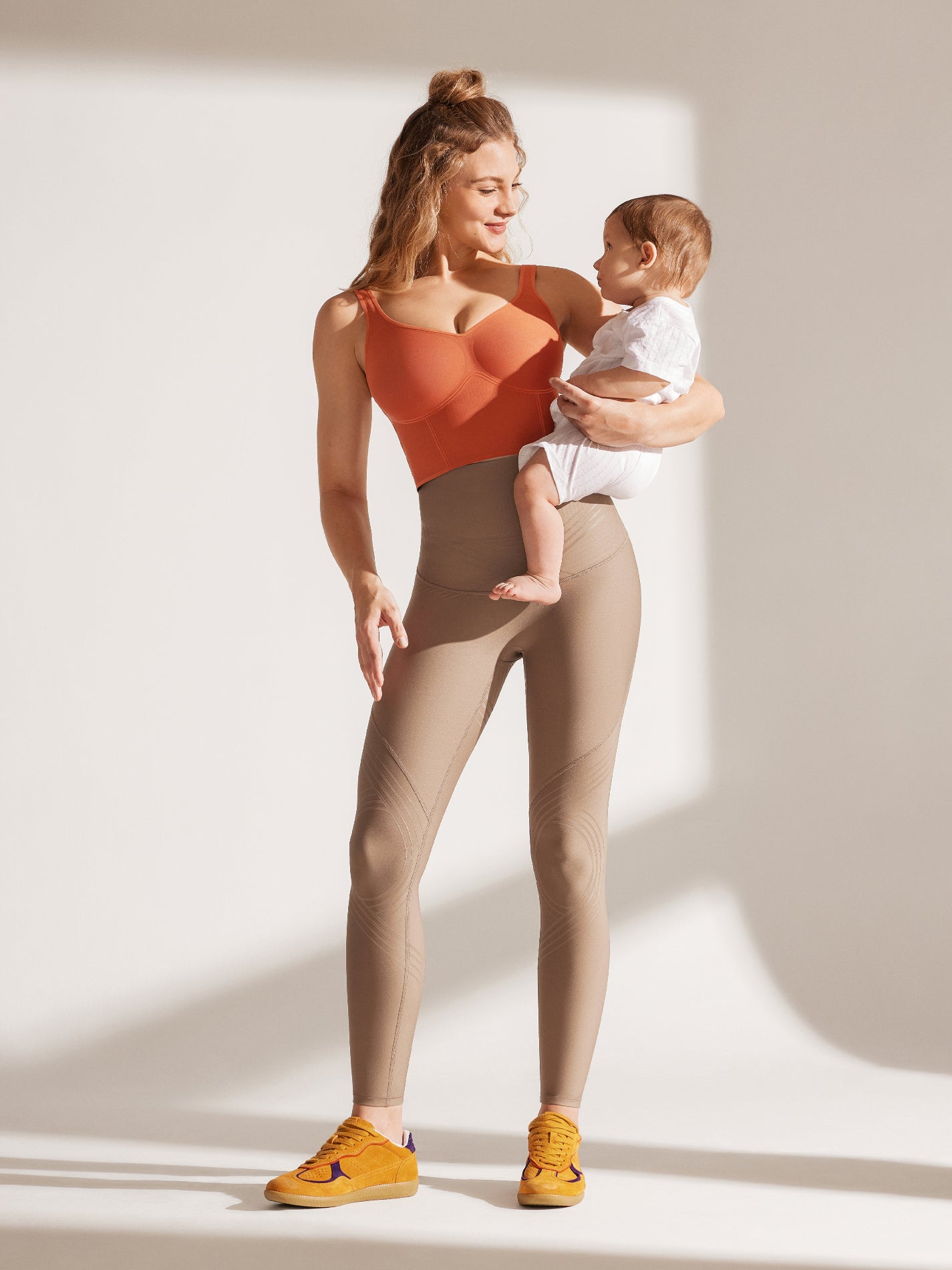 RecoverEase Postpartum Leggings - Tan