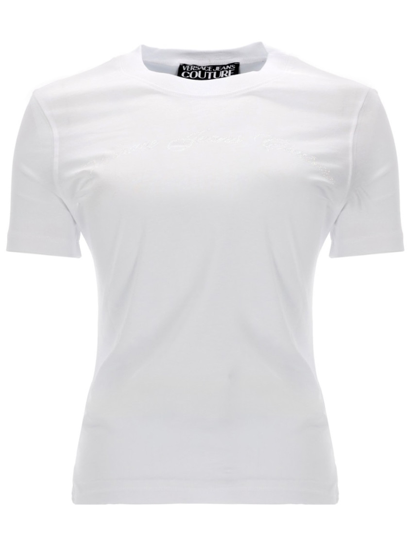 T-shirt Con Logo Glitterato