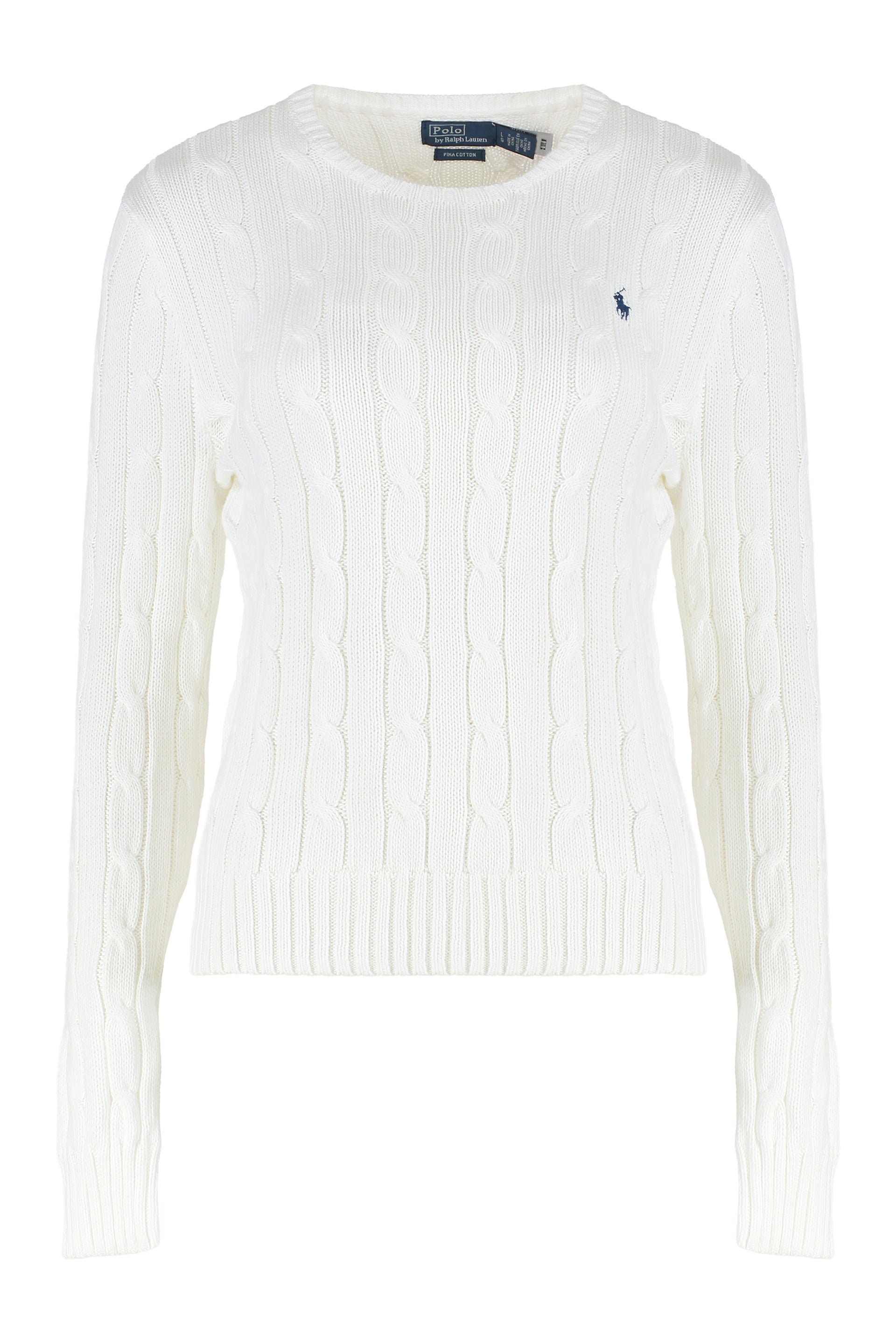 Cable Knit Sweater with Long Sleeves