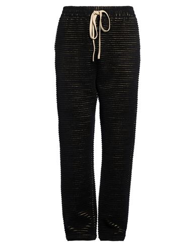 Man Pants Black Size S Wool, Cotton, Polyamide