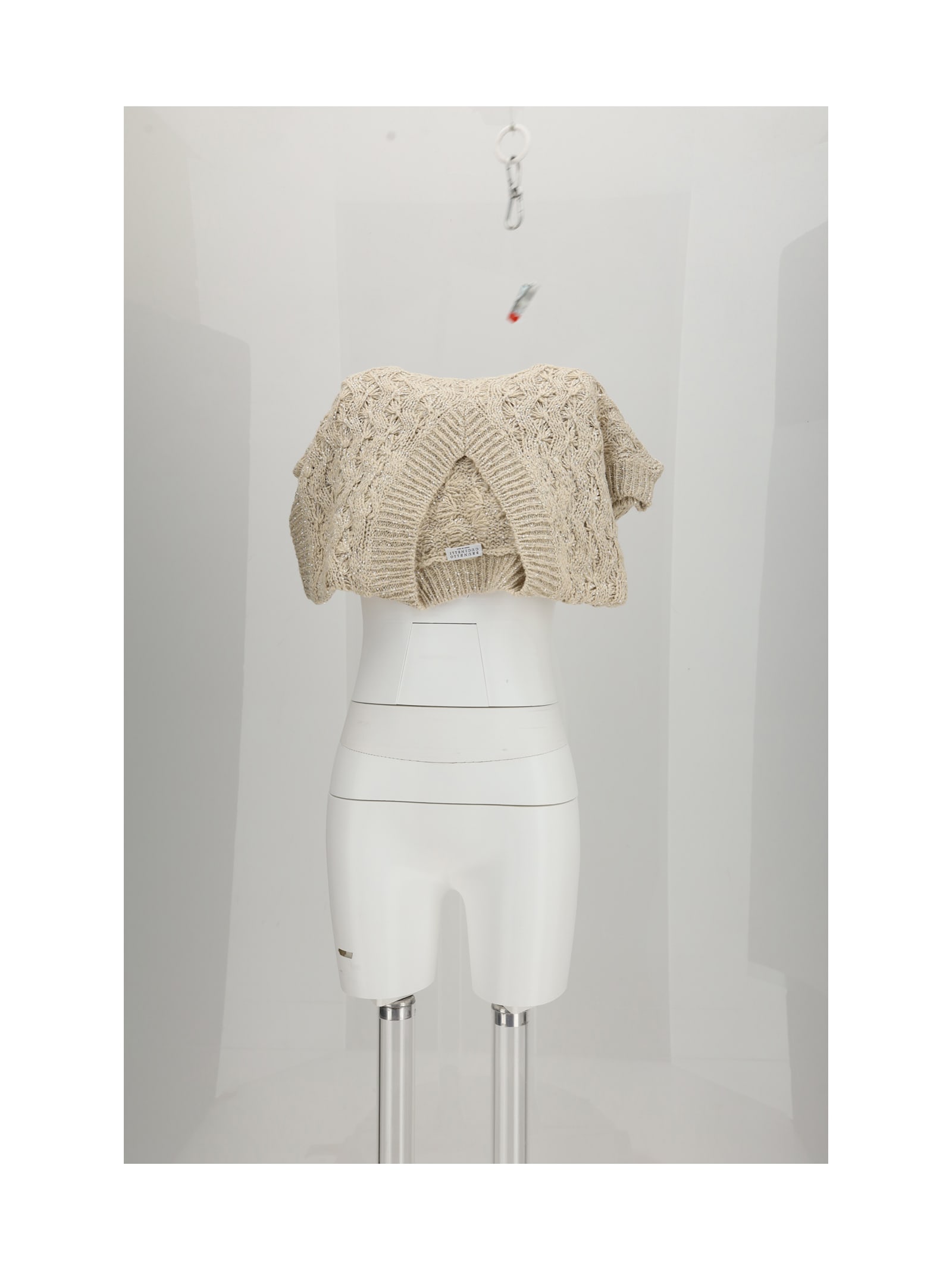 Linen And Silk Knitted Vest