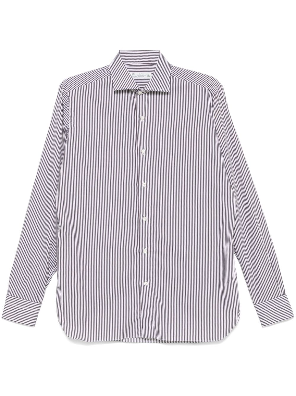 Pinstripe shirt - Brown