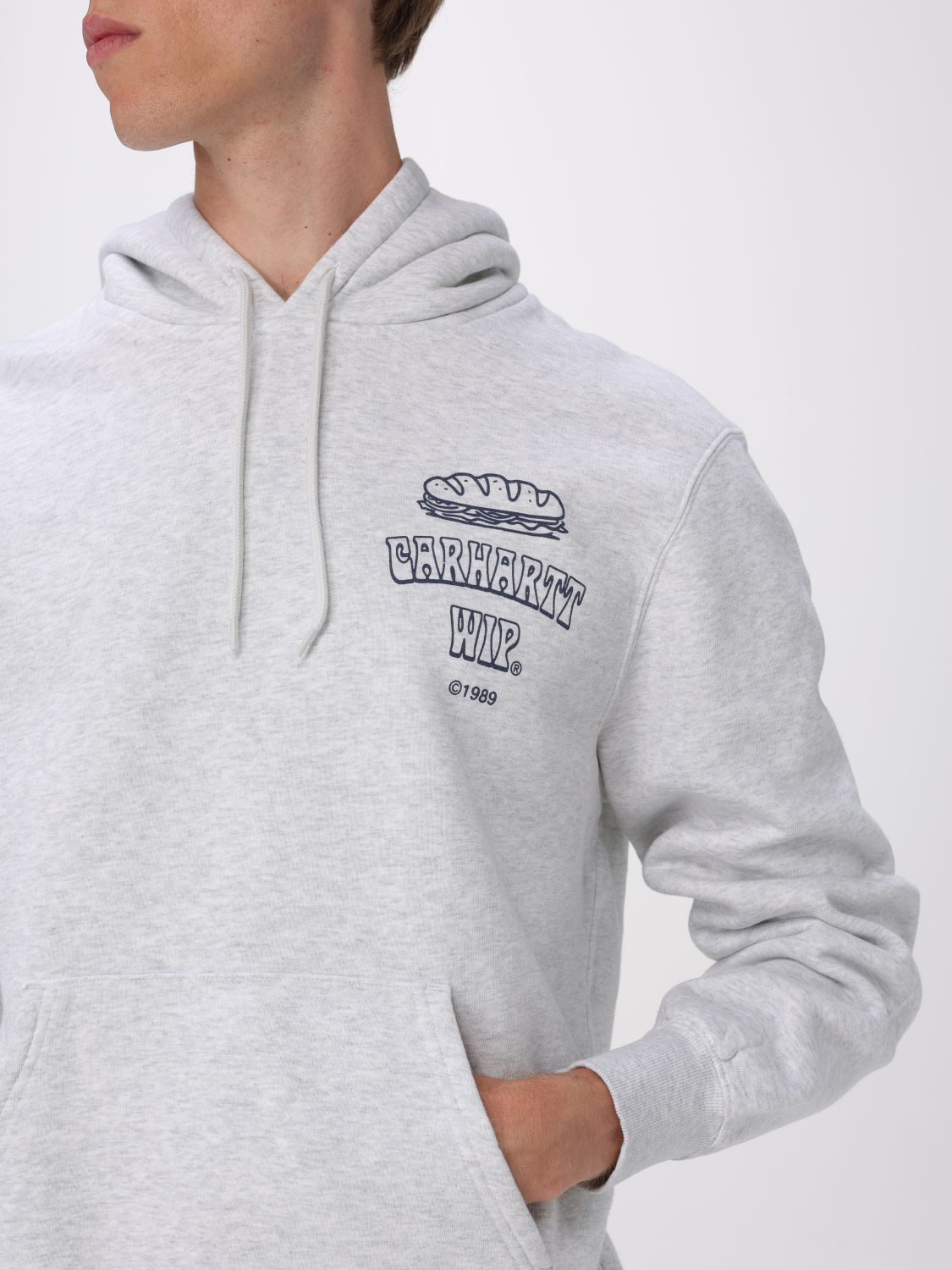 Sweatshirt Men color Grey