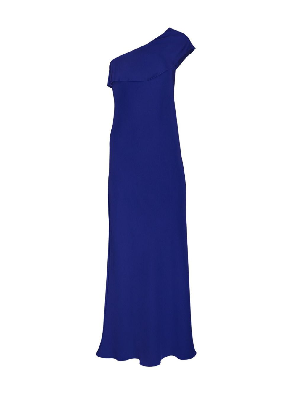 Draped Petal cotton gown - Blue