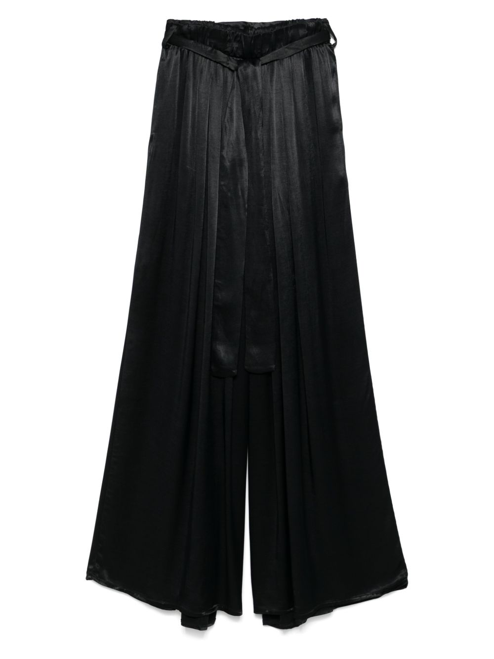 Wide-leg trousers - Black