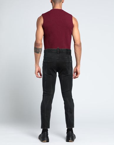 Man Denim pants Black