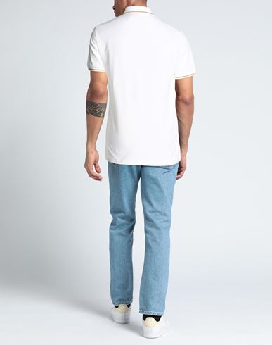 Man Polo shirt White