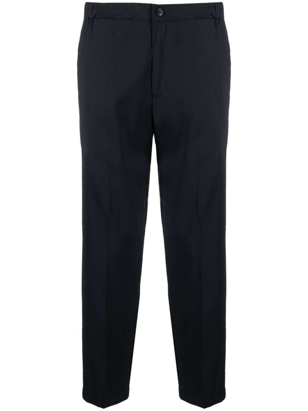Jean 19 tailored cropped trousers - Blue