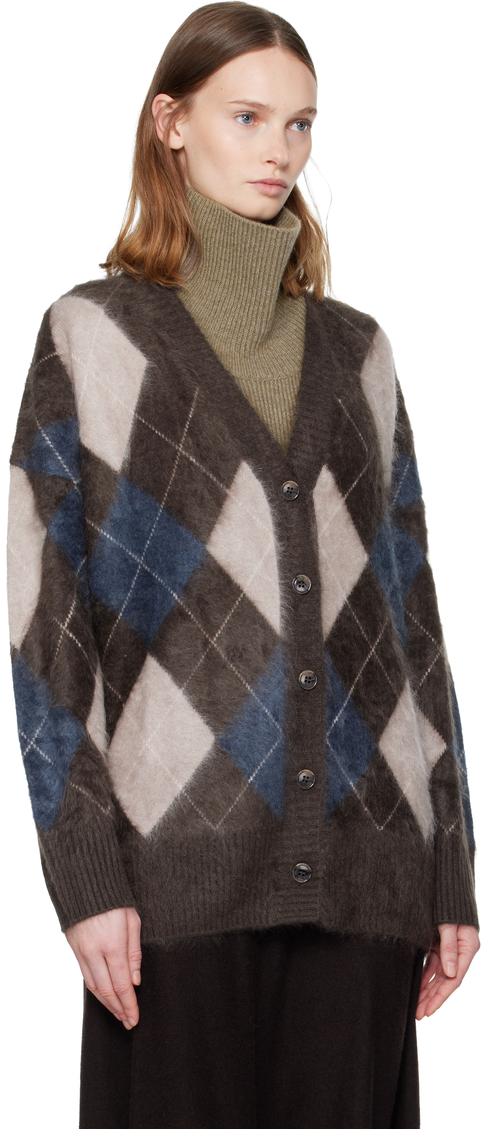 Brown Elaria Cardigan