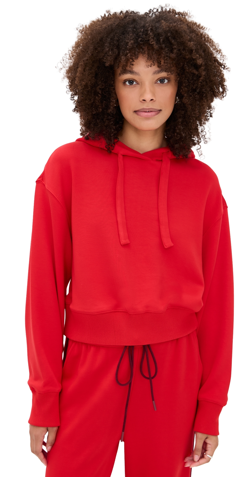 Cleo Pullover Hoodie Crimson