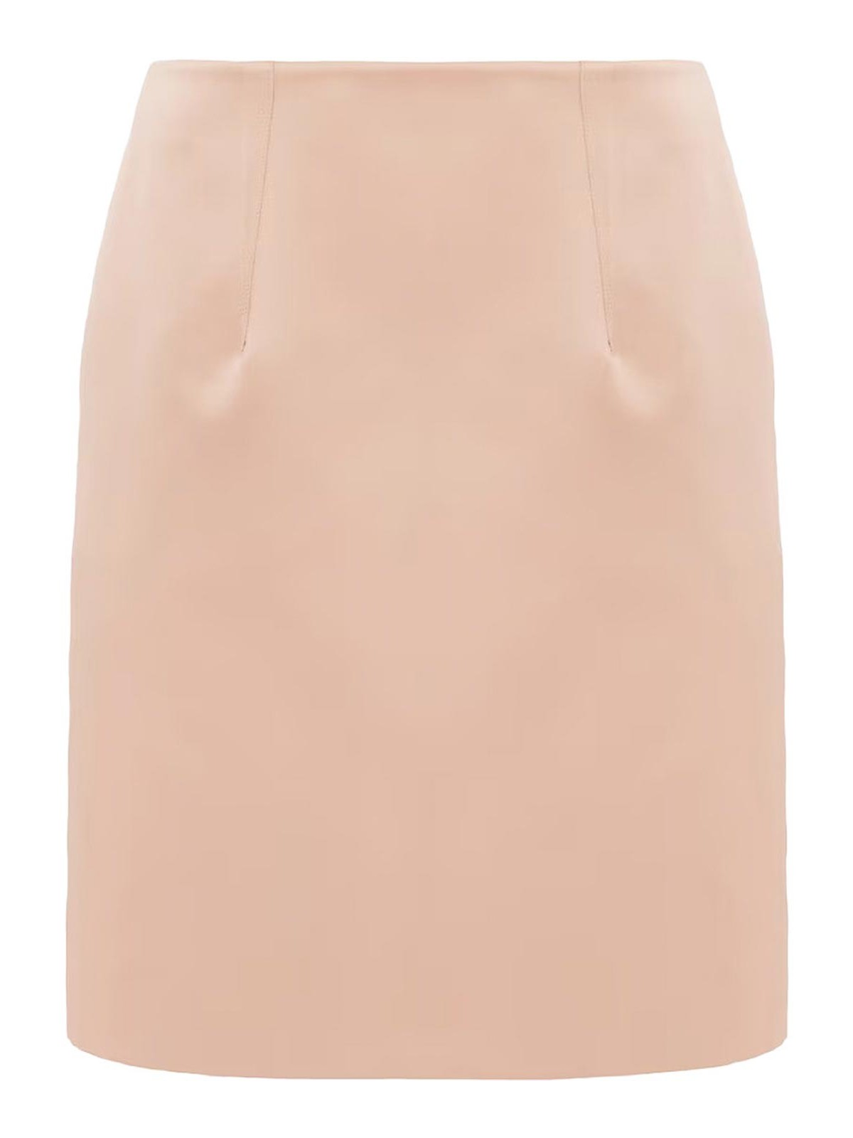 Satin skirt