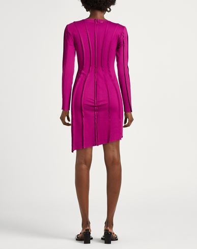 Woman Mini dress Mauve Size 2 Viscose, Polyamide, Elastane