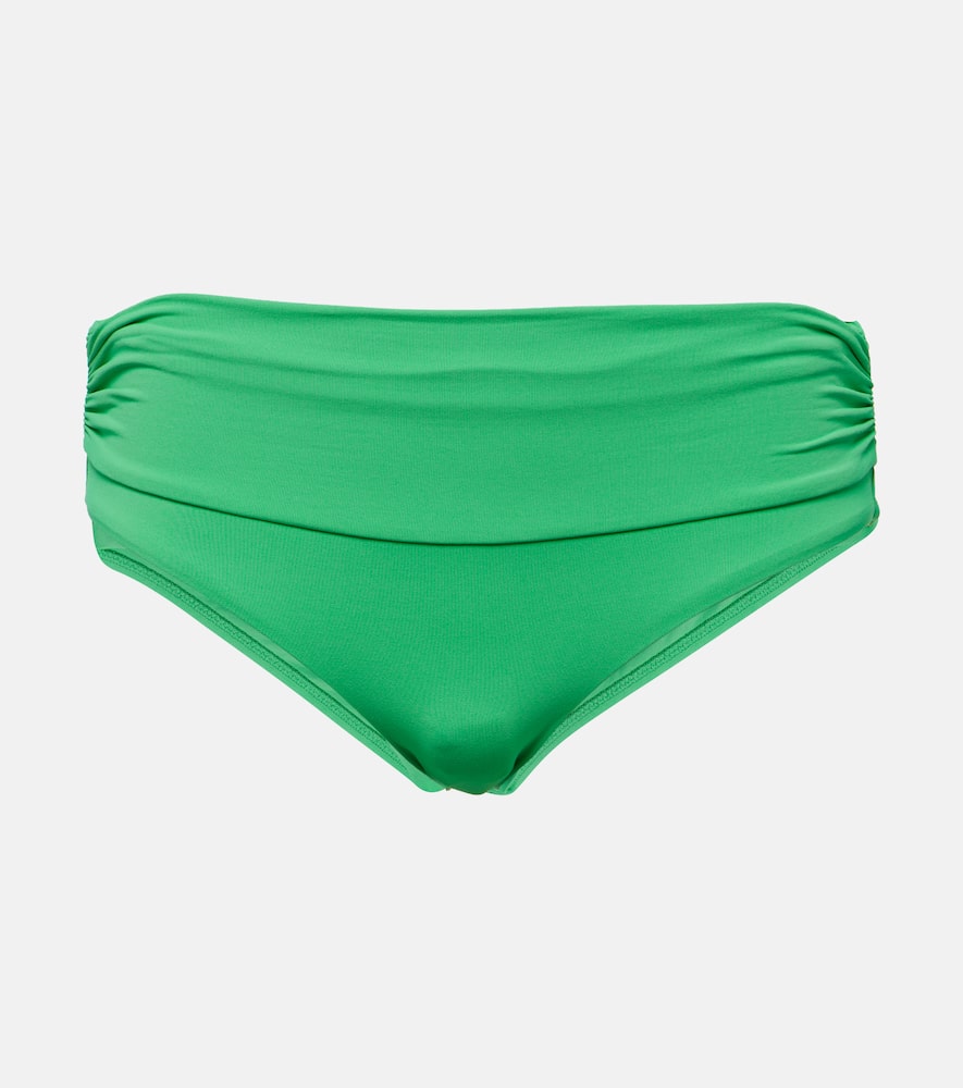Bel Air ruched bikini bottoms
