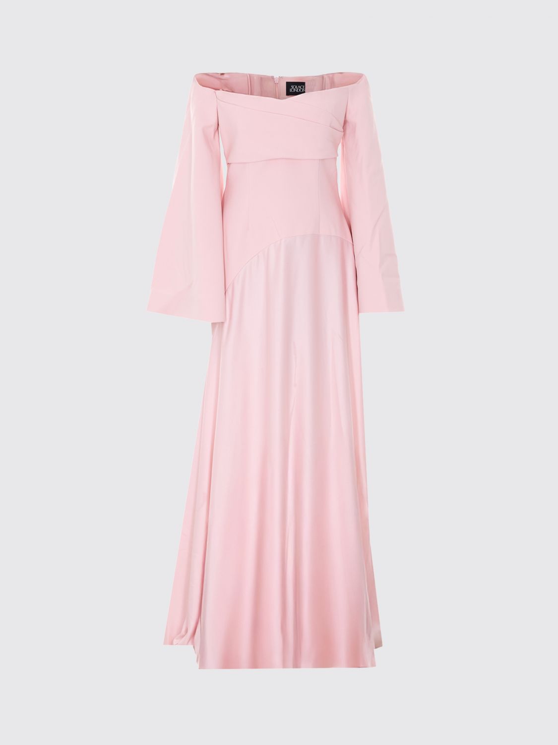 The Rina off-shoulder gown - White