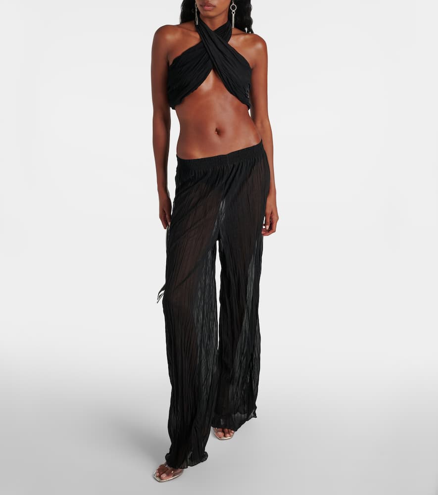 Mika high-rise straight pants