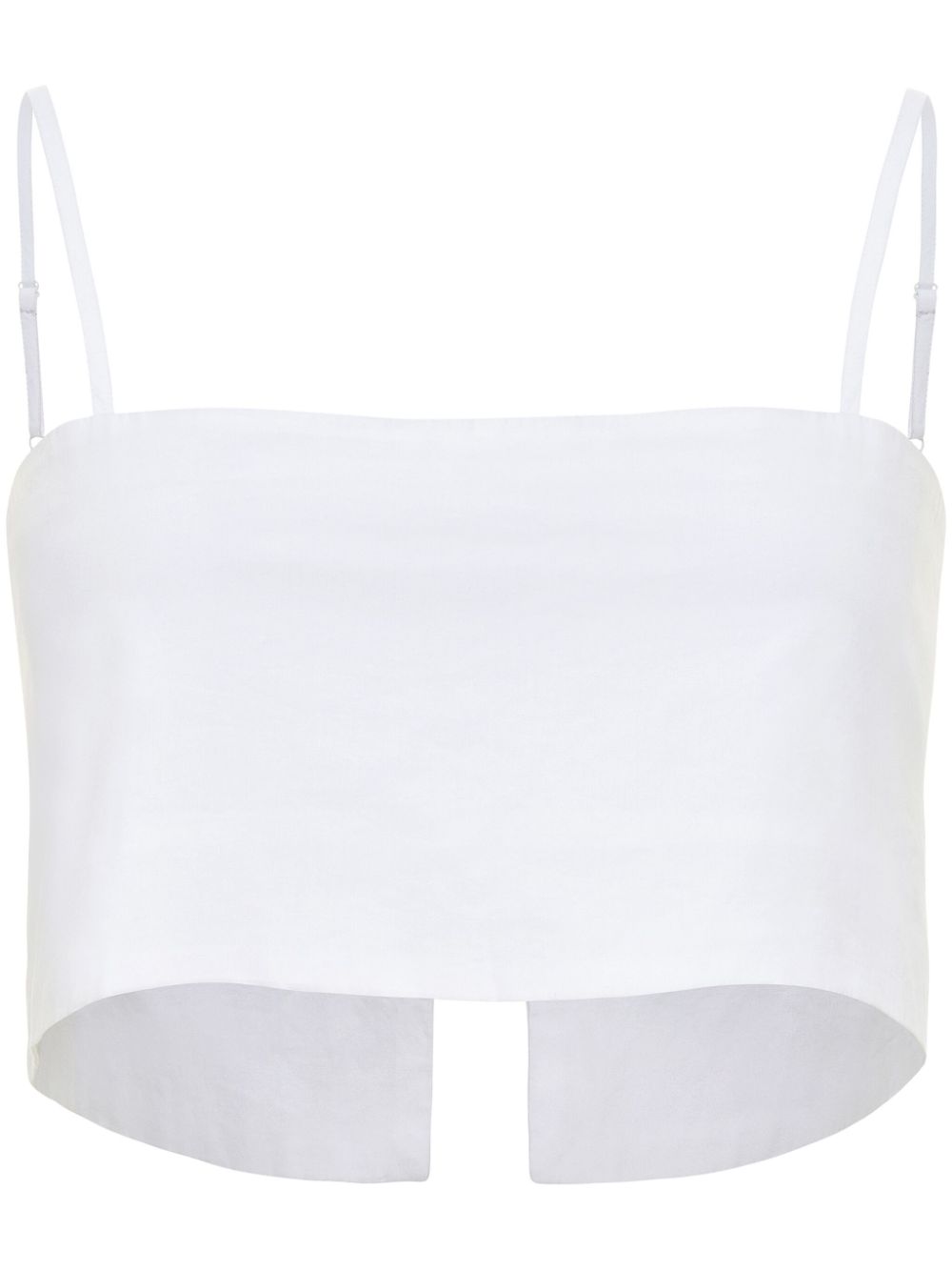 Walton crop top - White