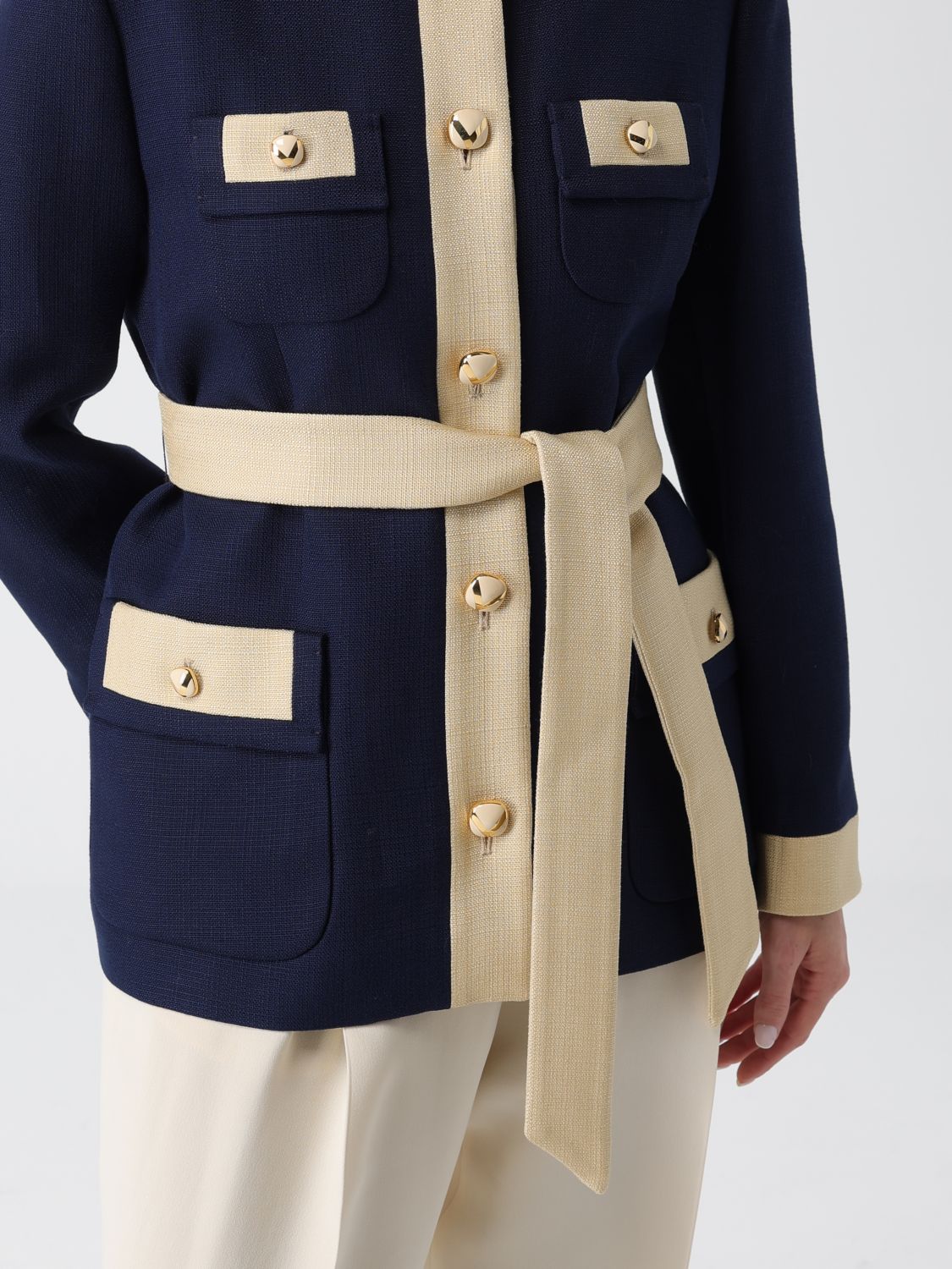 Jacket Woman color Blue