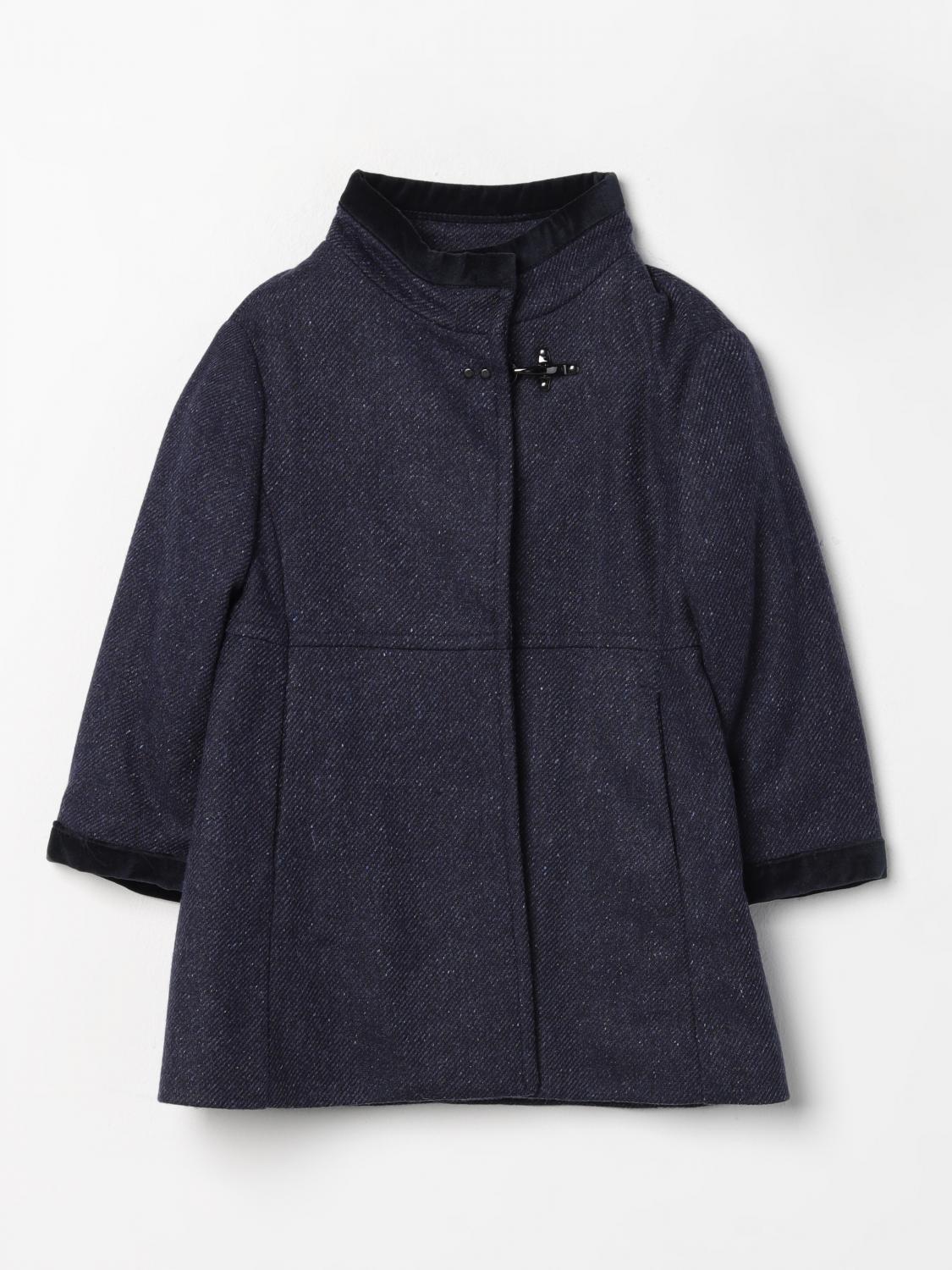 Coat Kids color Sky