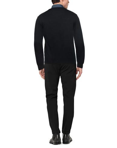 Man Sweater Midnight blue Size S Cotton, Wool