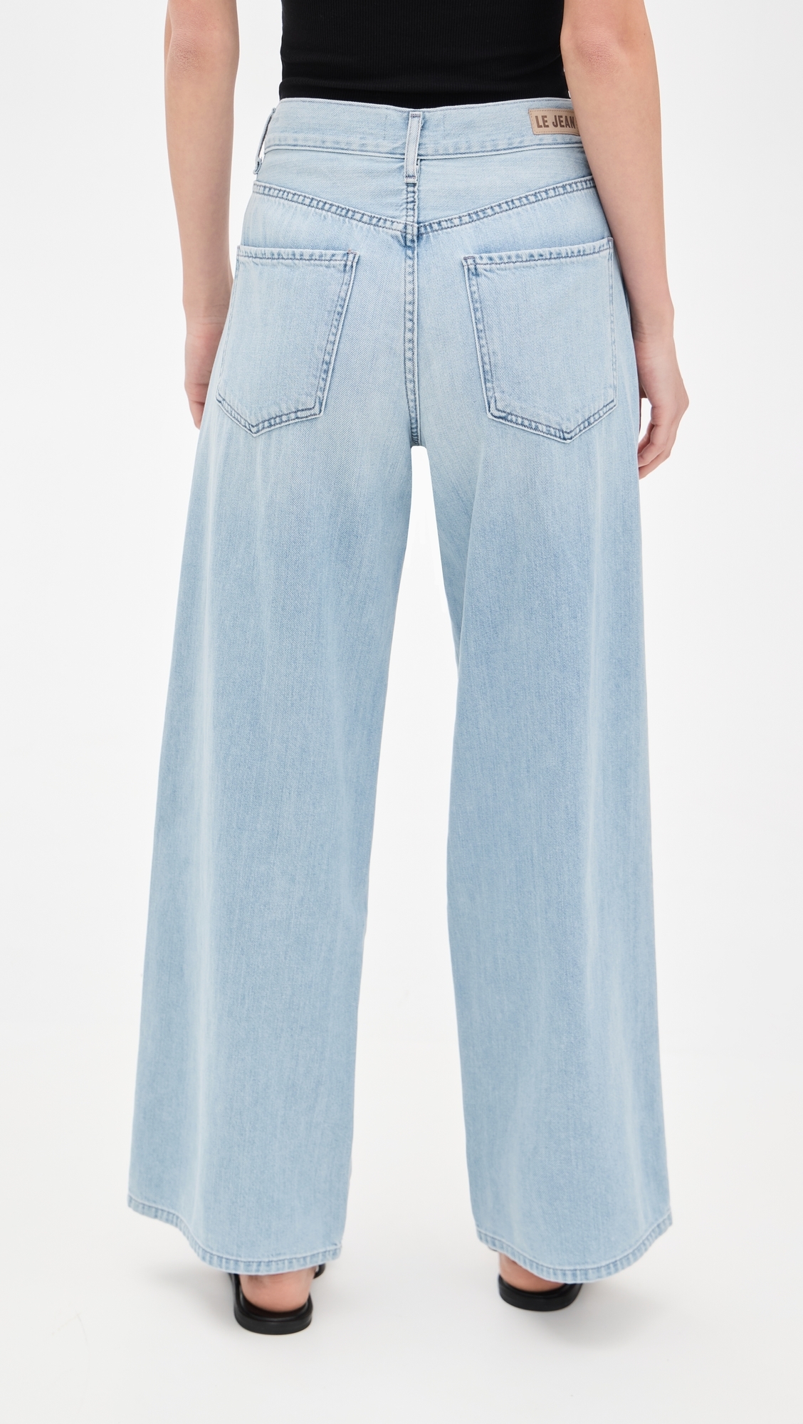 LE JEAN Juliette Wide Leg Jeans Heartbreak