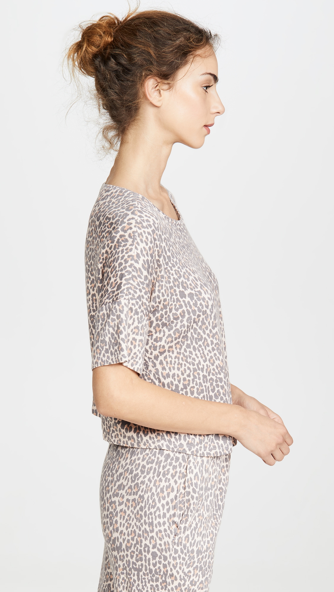 Sun Lover Lounge Pajama Set Leopard