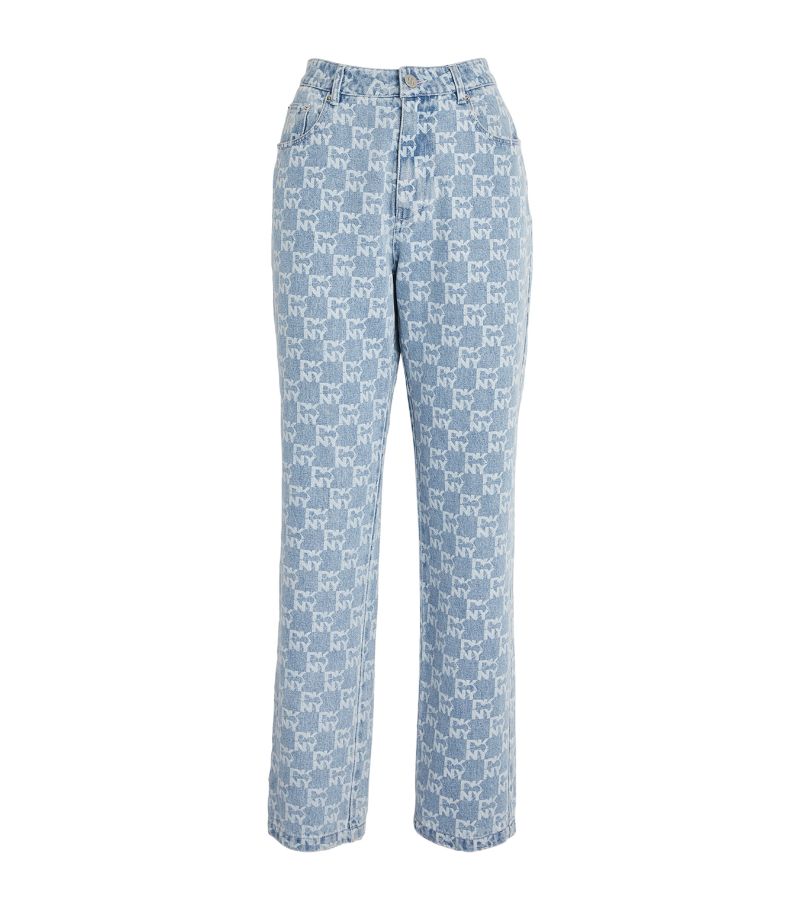 Logo Wide-Leg Jeans