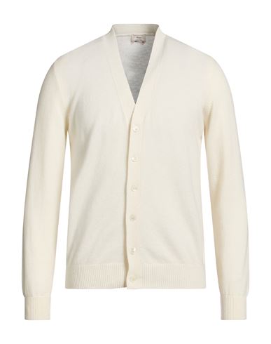 Selezione Man Cardigan White Size L Cashmere