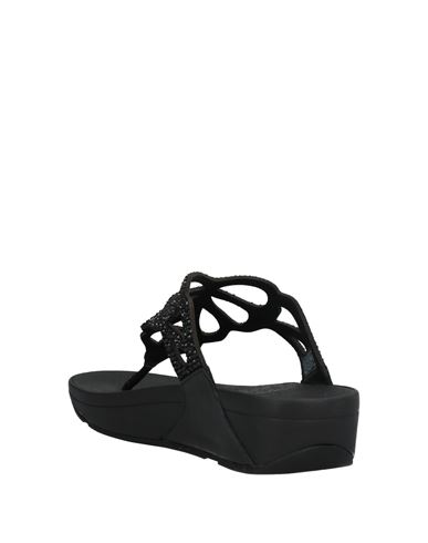 Woman Thong sandal Black