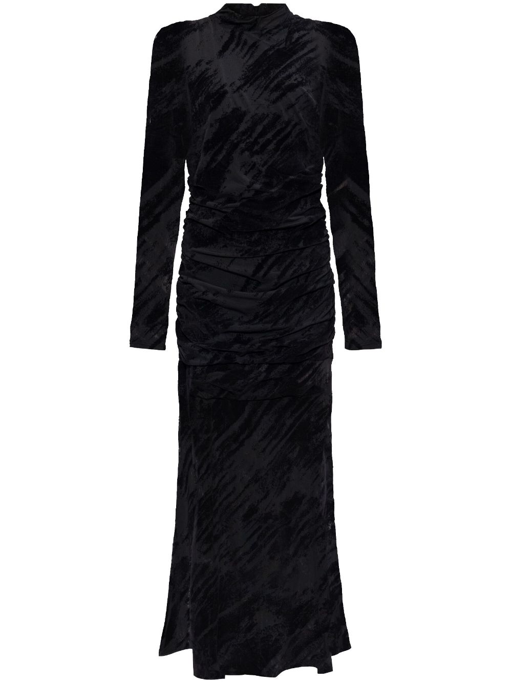 Long-sleeved dress - Black