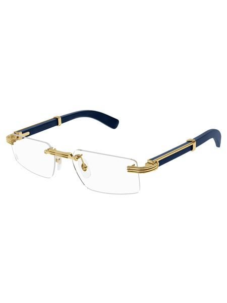 Cartier Rimless Rectangle Frame Glasses