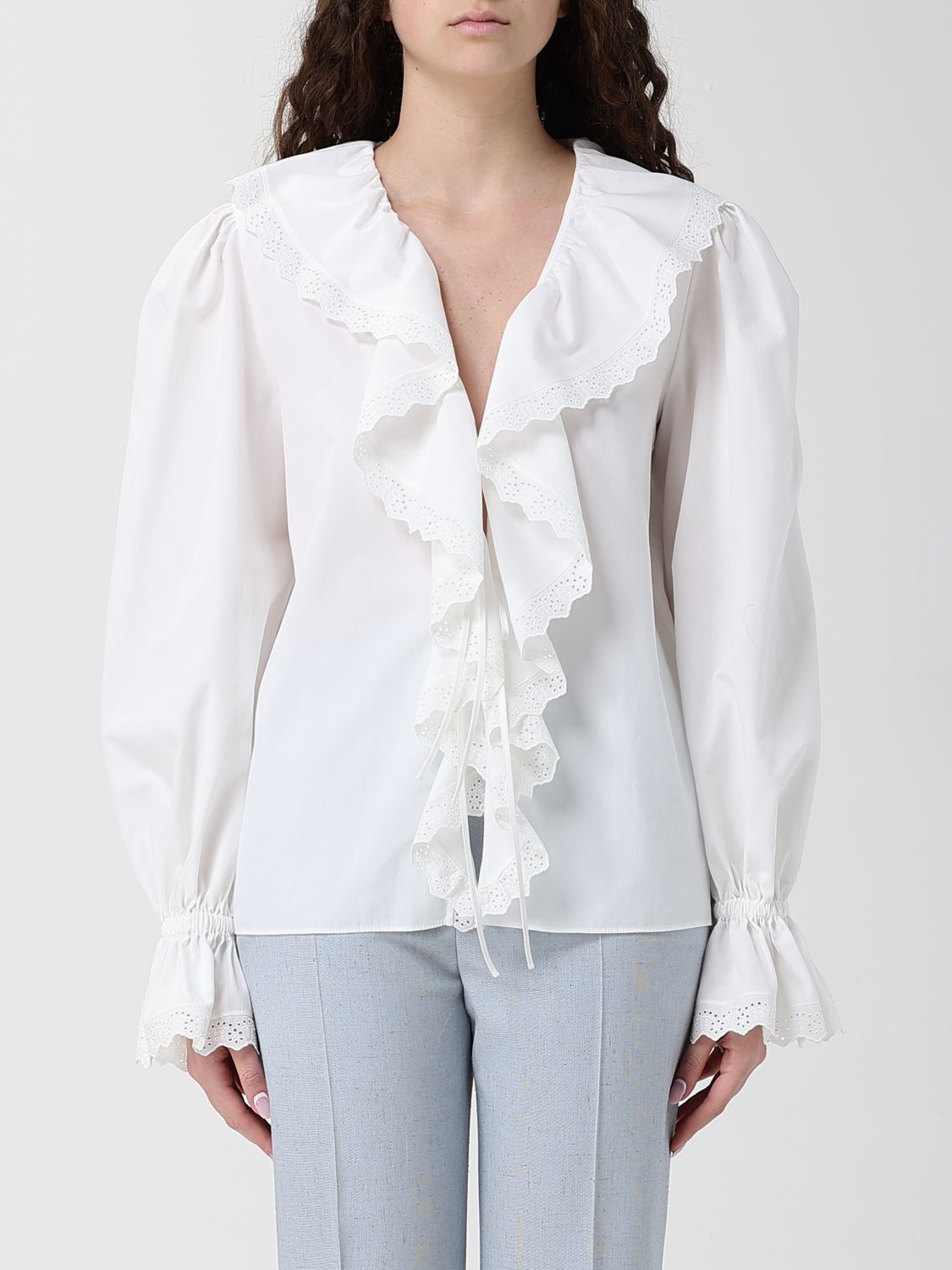 Shirt Woman color White