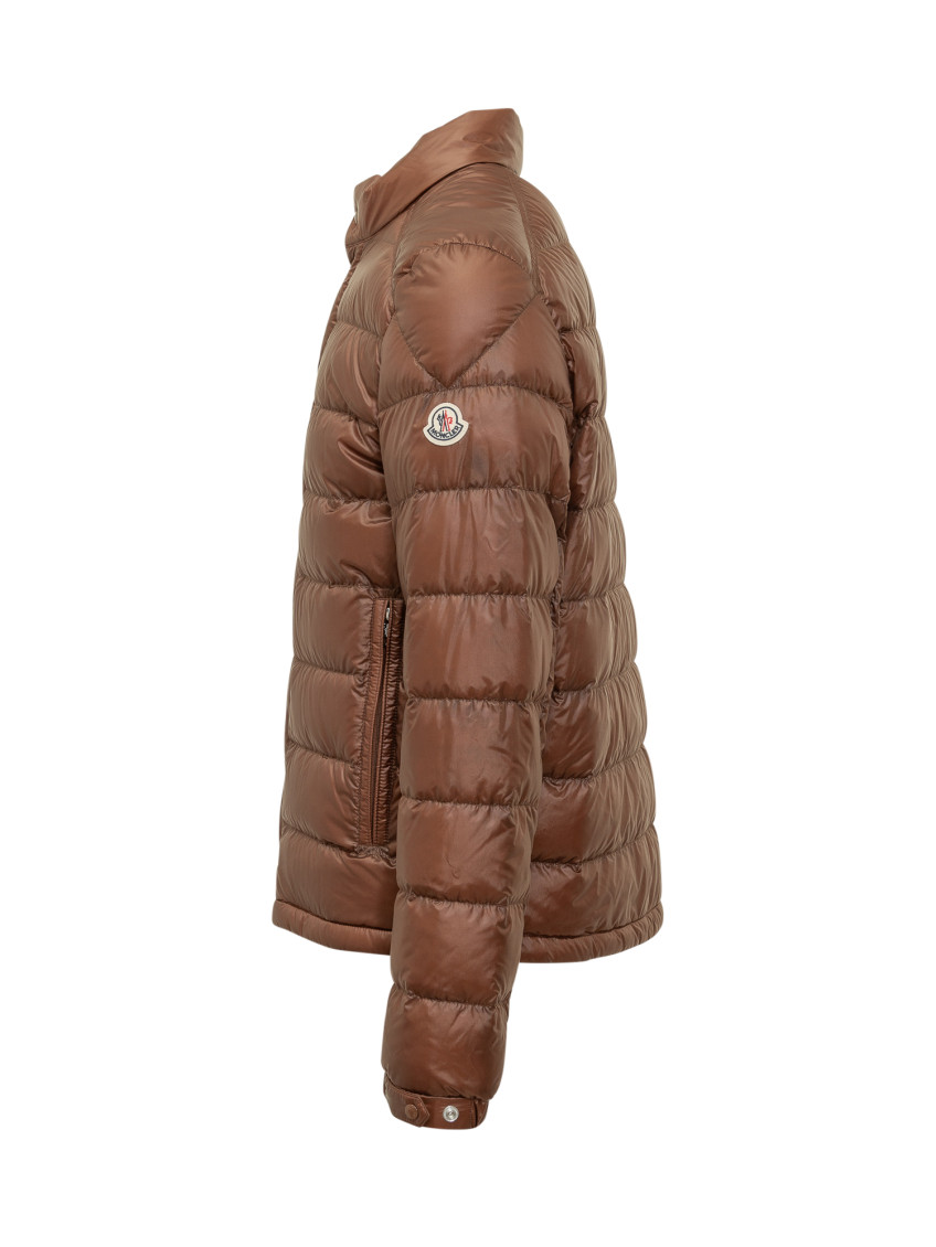 Moncler - short down jacket high collar pocket