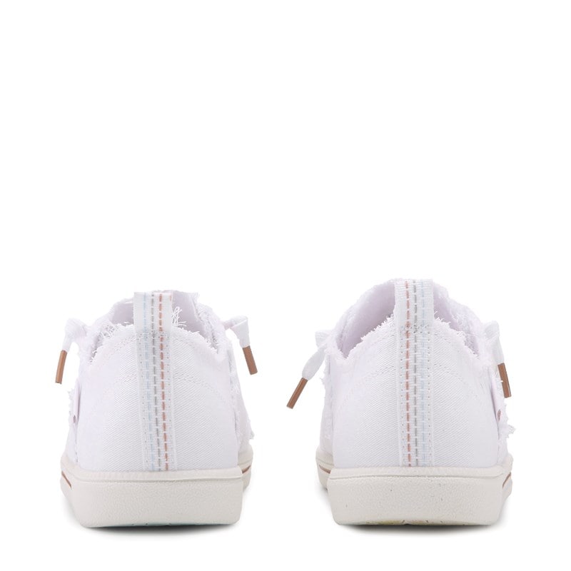 Women's Bobs B Cute 2.0 Slip On Canvas Sneakers (White Wide)
