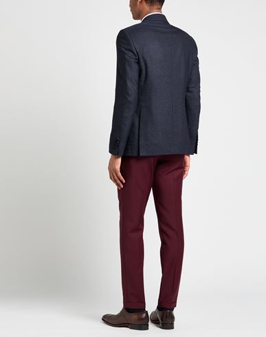 Man Blazer Midnight blue Size 38 Wool, Polyester, Elastane