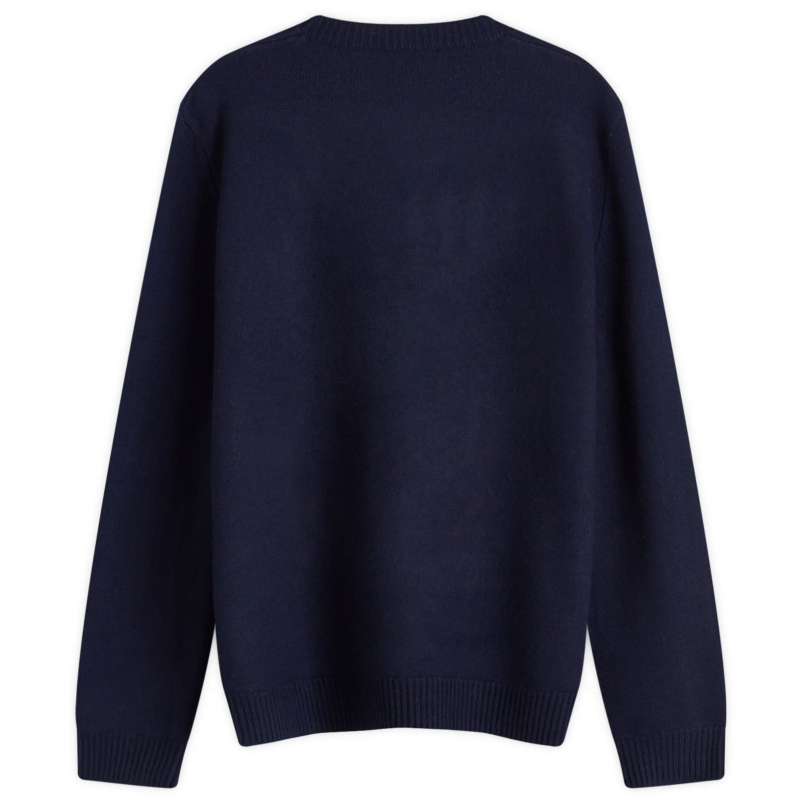 Men's Edward Intarsia Knit Sweatshirt in Dark Navy