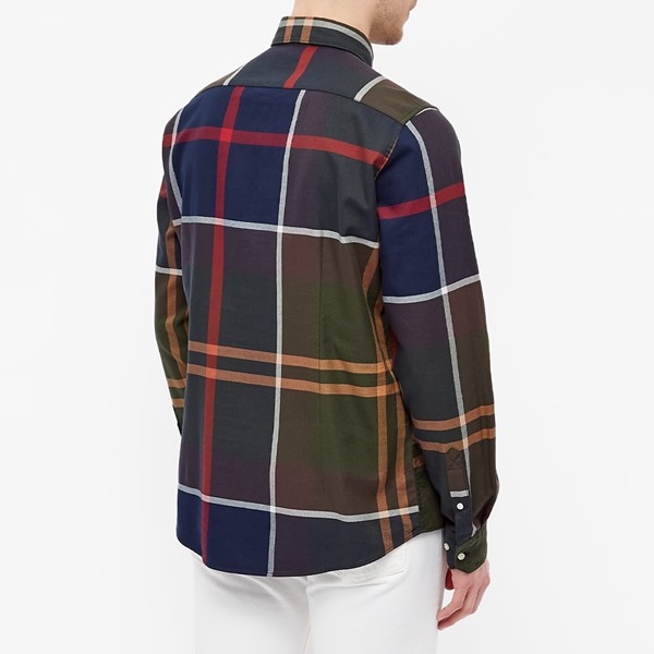 Dunoon tartan-print shirt - Green